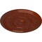 Ekena Millwork Tyrone Ceiling Medallion (Fits Canopies up to 6 3/4"), Hand-Painted Firebrick, 16 1/8"OD x 3/4"P CM16TYFIF - alternate 4
